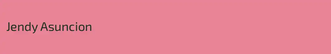 Jendy Asuncion